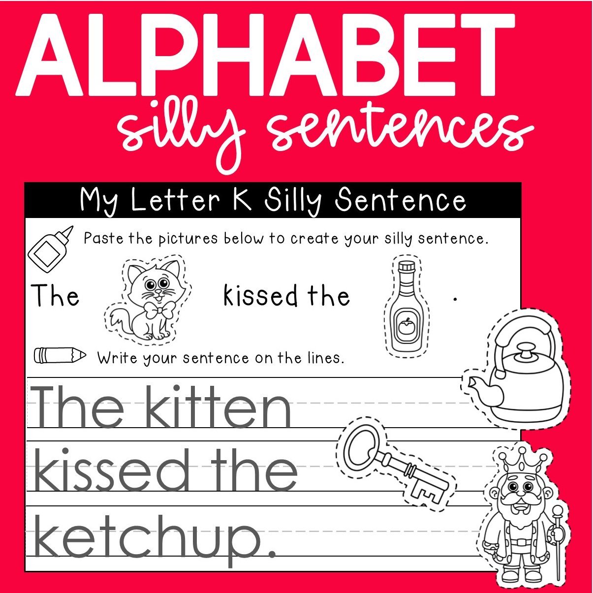 Alphabet Silly Sentences – The Tip-Top Printables Shop alphabet-silly-sentences-the-tip-top-printables-shop