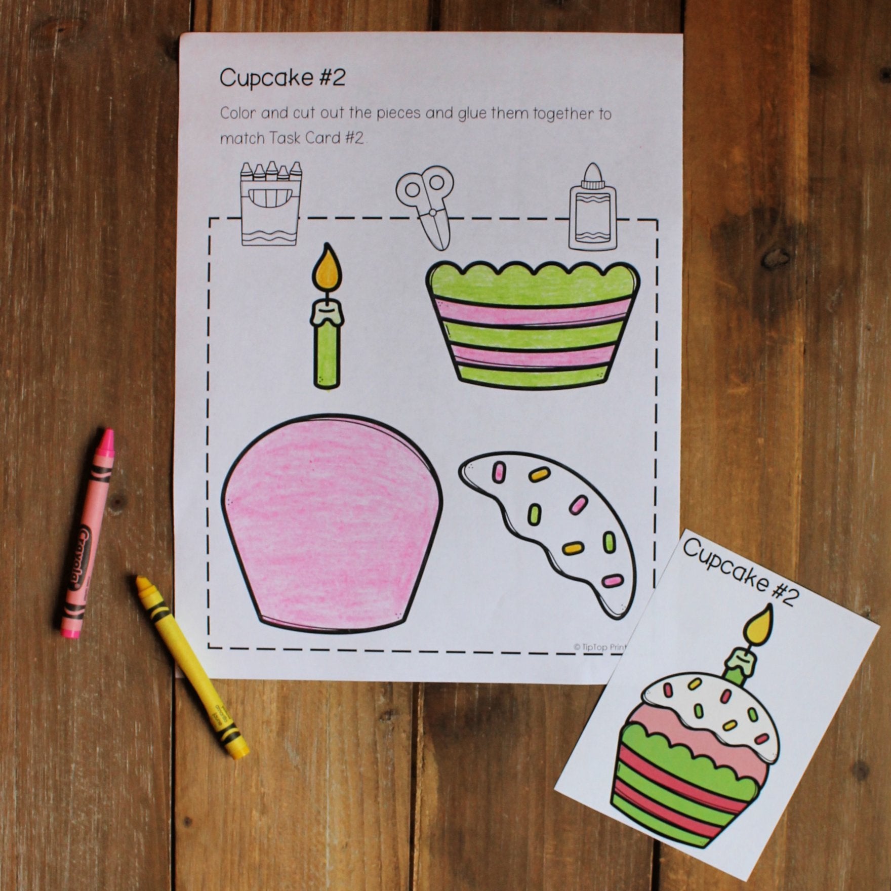 Build a Cupcake Printable Activity – The Tip-Top Printables Shop build-a-cupcake-printable-activity-the-tip-top-printables-shop