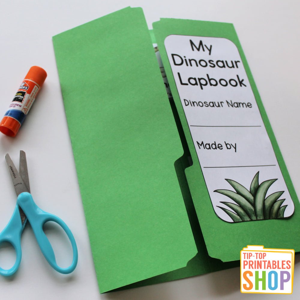 Dinosaur Lapbook – The Tip-Top Printables Shop