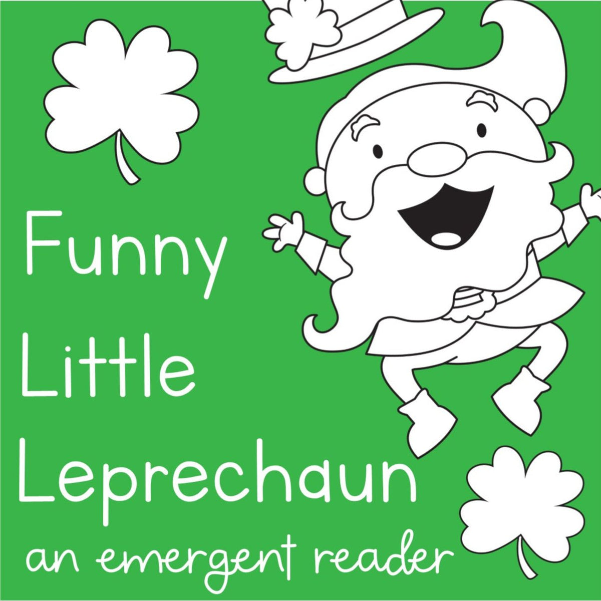 Leprechaun Printable Book – The Tip-Top Printables Shop
