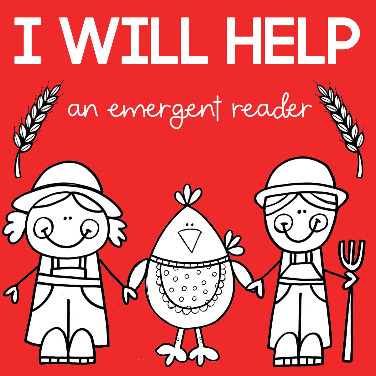 Little Red Hen Printable Book – The Tip-Top Printables Shop