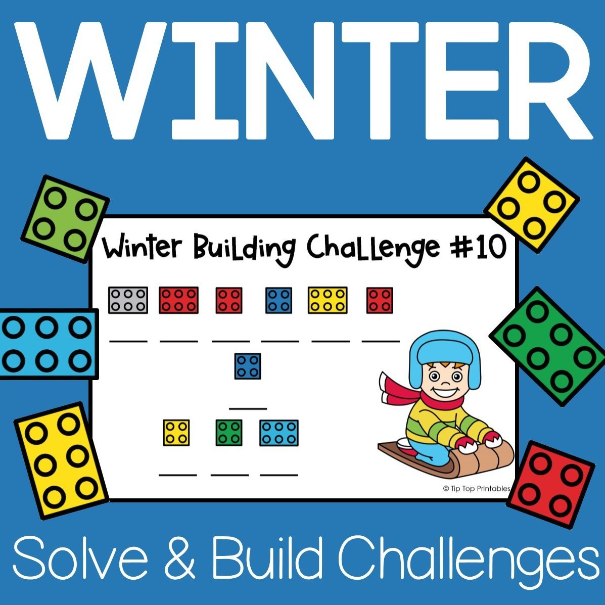 Winter Building Challenge Cards (STEM Activity) – The Tip-Top Printables Shop winter-building-challenge-cards-stem-activity-the-tip-top-printables-shop