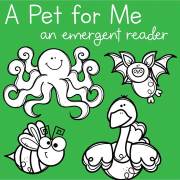 A Pet for Me Emergent Reader