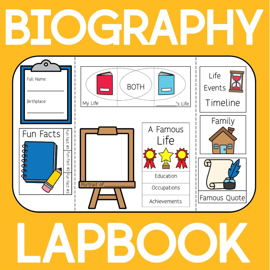 Biography Lapbook