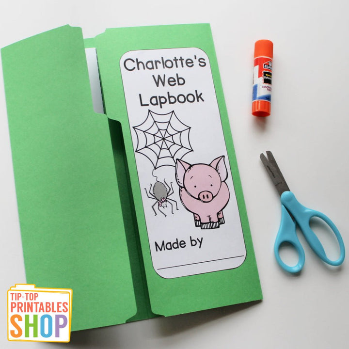 Charlotte's Web Lapbook – The Tip-Top Printables Shop