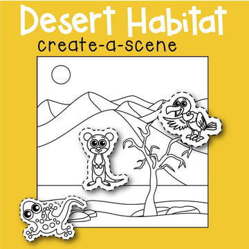 Desert Habitat Create-a-Scene