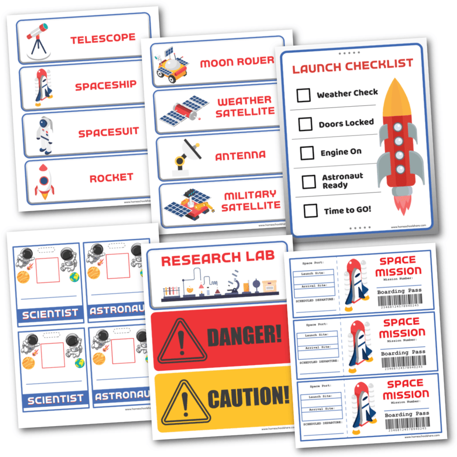 Dramatic Play Printables BIG BUNDLE 2 The Tip Top Printables Shop