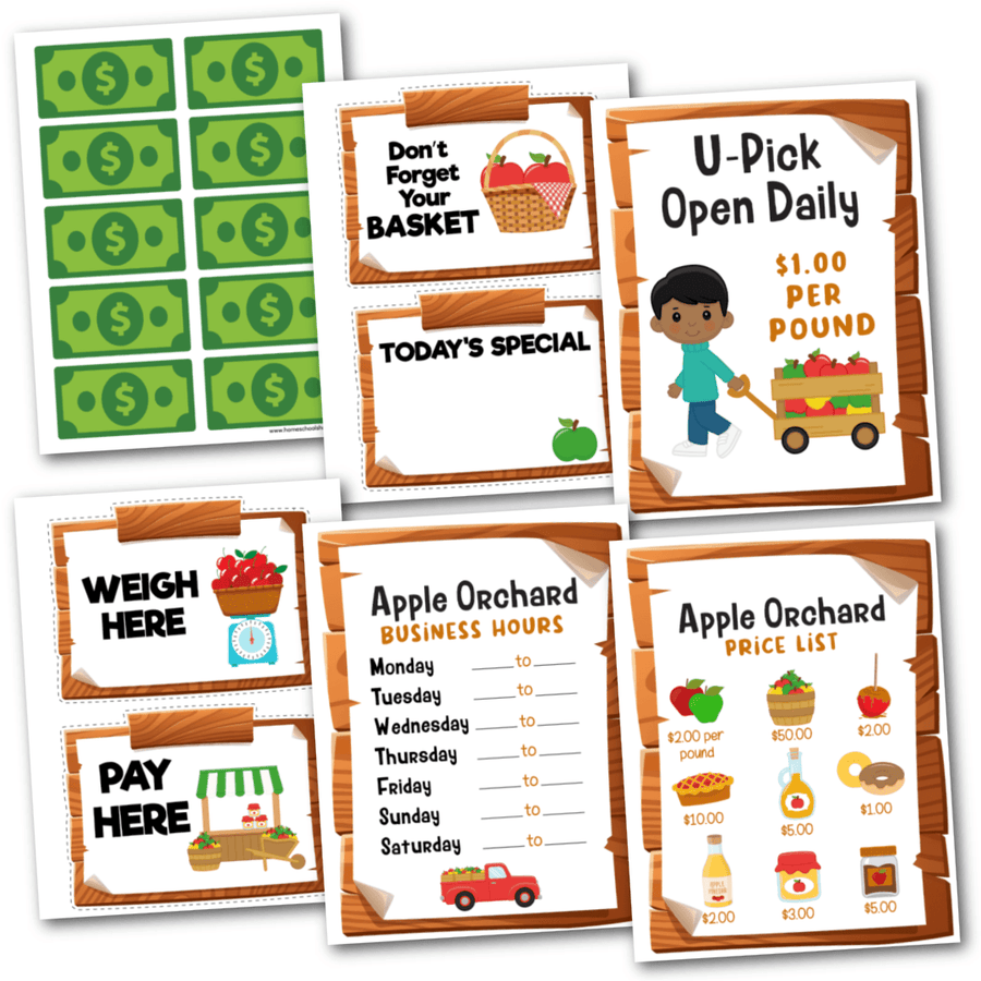 Dramatic Play Printables BIG BUNDLE 2 The Tip Top Printables Shop