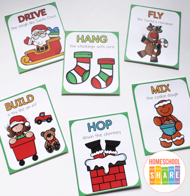 Exercise Cards for Kids BUNDLE