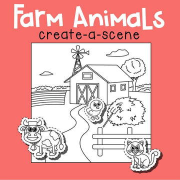 Farm Animals Create-a-Scene