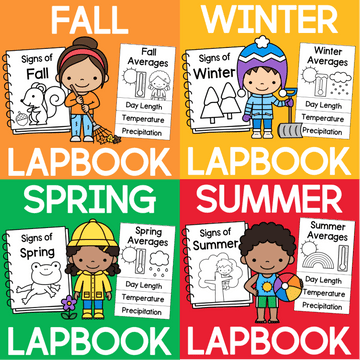 Four Seasons Lapbook Bundle