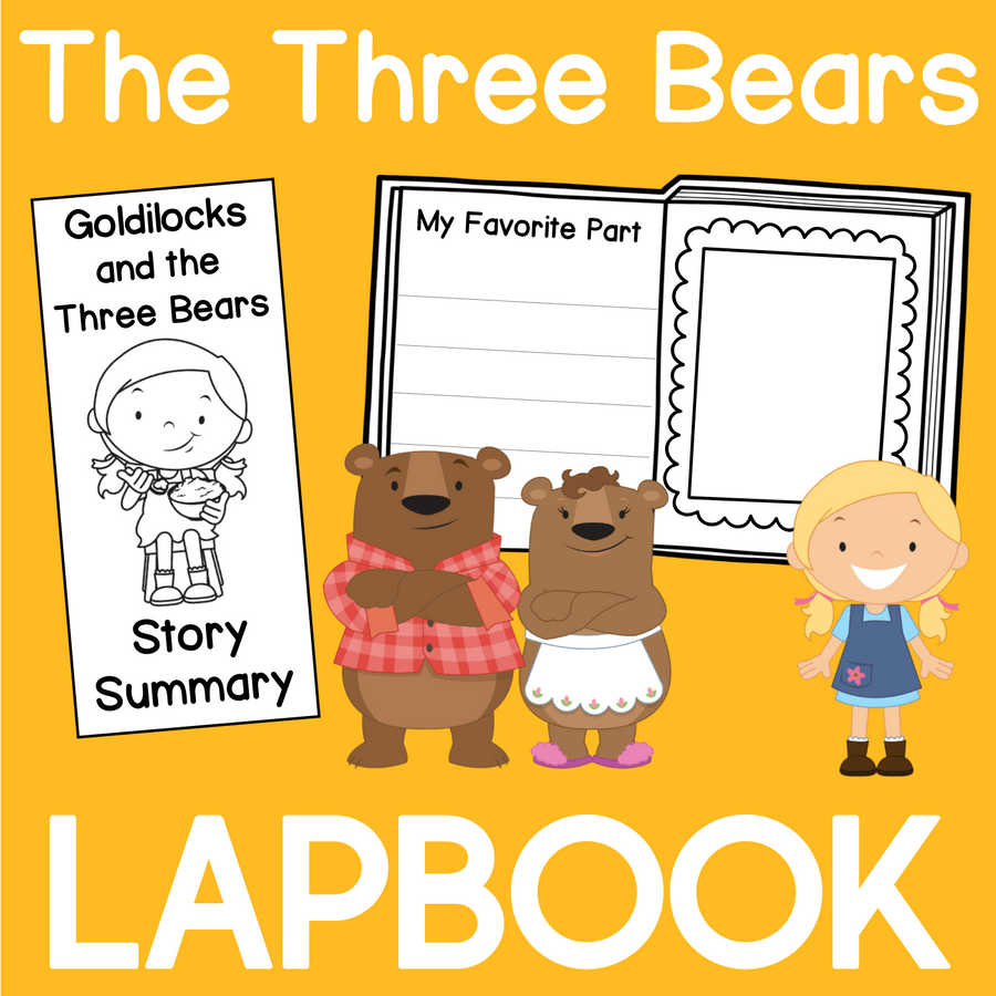 Goldilocks and the Three Bears Lapbook