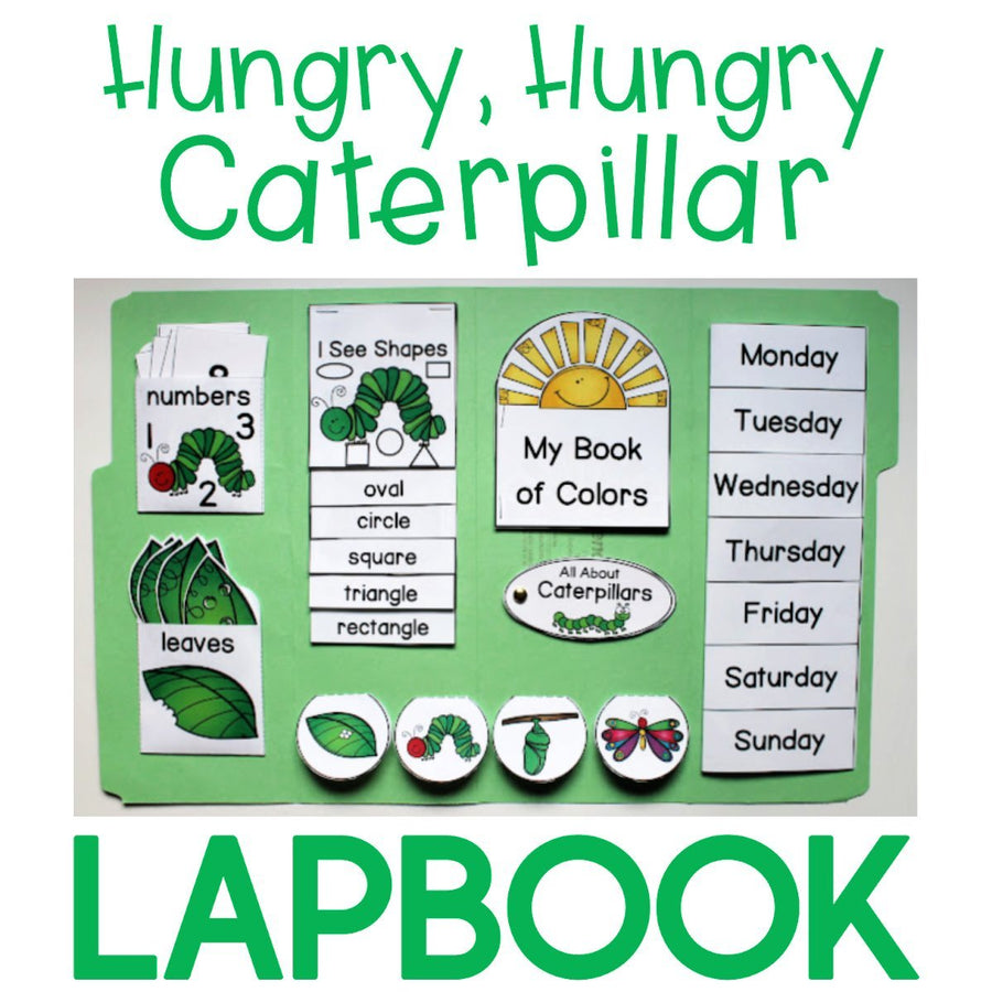 Hungry, Hungry Caterpillar Lapbook