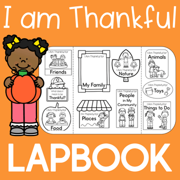 I Am Thankful Lapbook