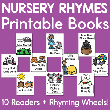 Nursery Rhymes Printable Books
