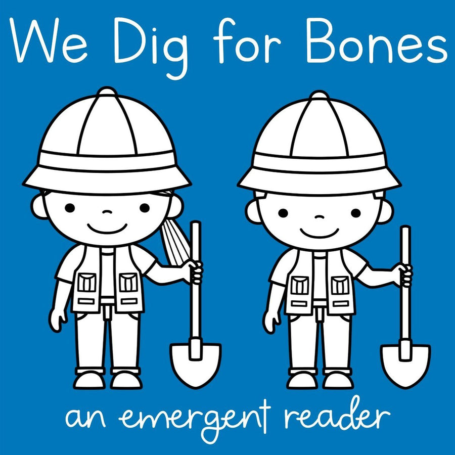 Paleontologist Emergent Reader The TipTop Printables Shop