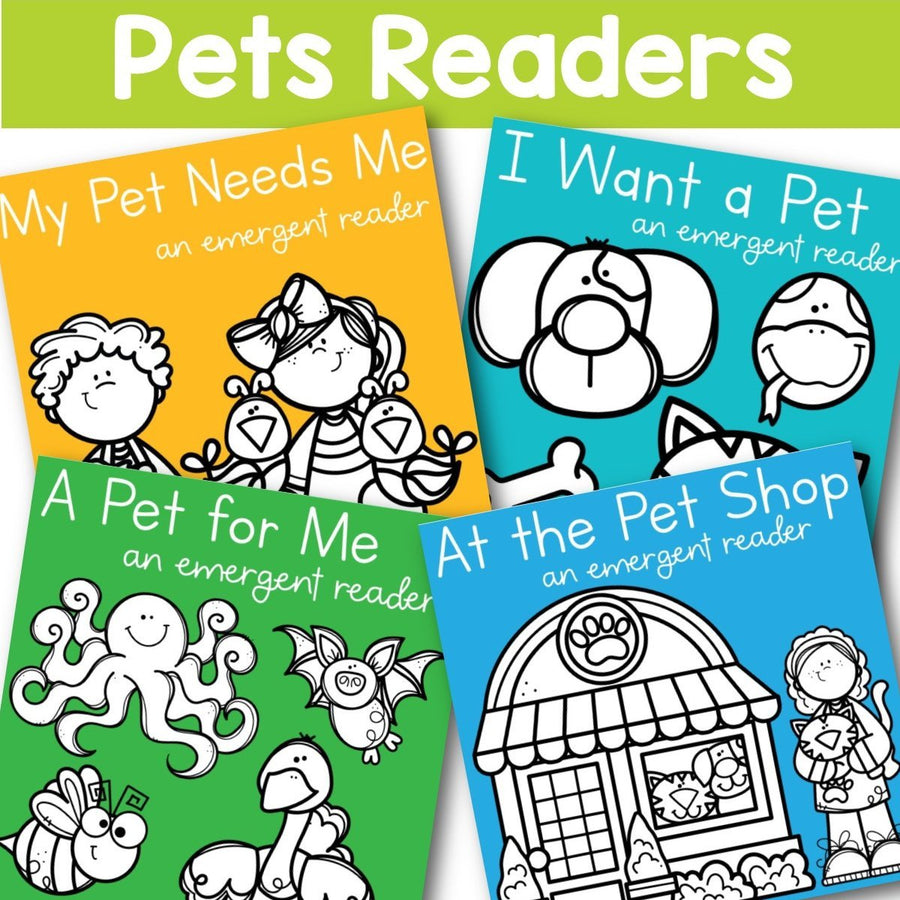 Pets Emergent Reader Bundle