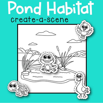 Pond Habitat Create-a-Scene