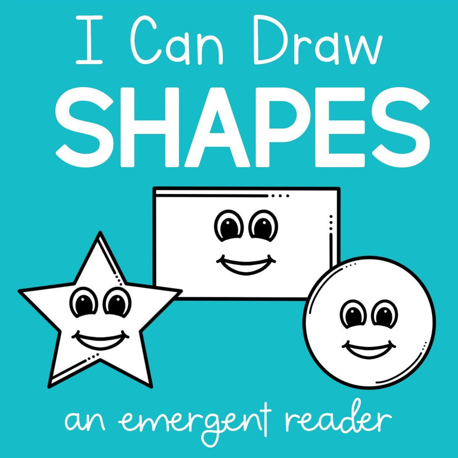Shapes Emergent Reader – The Tip-Top Printables Shop