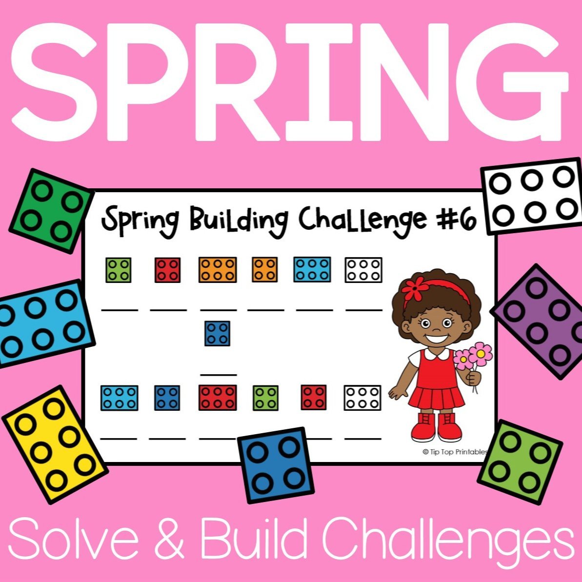 Spring Building Challenge Cards (STEM Activity) – The Tip-Top ...