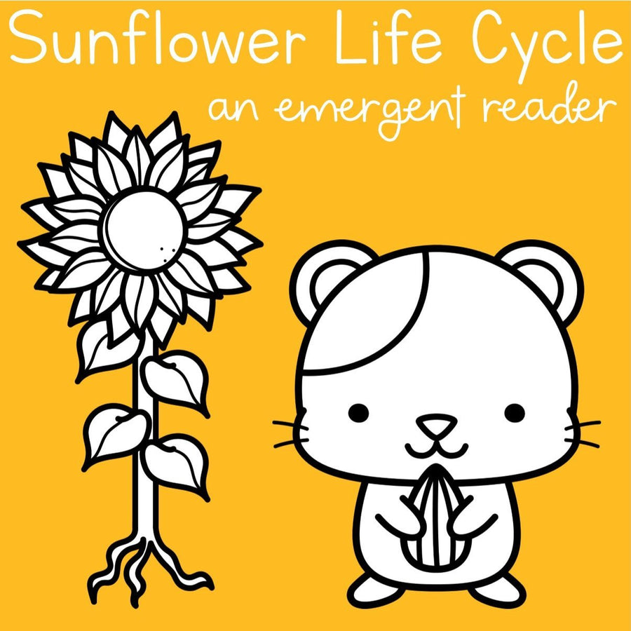 Sunflower Life Cycle Emergent Reader
