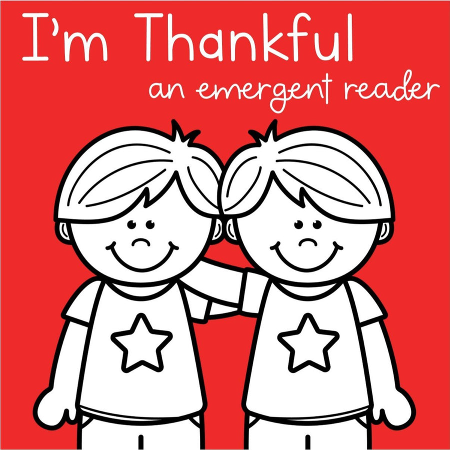 Thankfulness Emergent Reader
